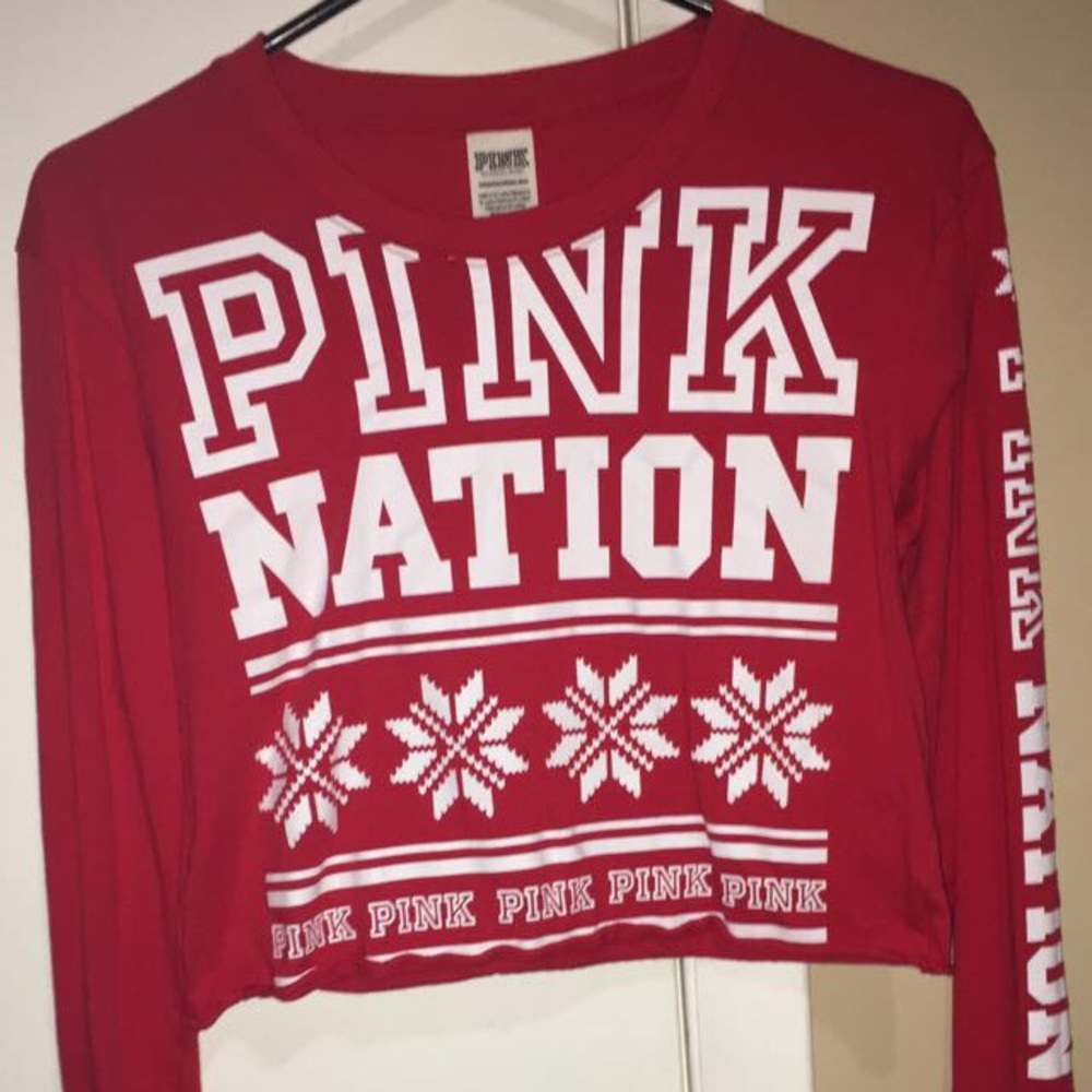 PINK Nation crop top